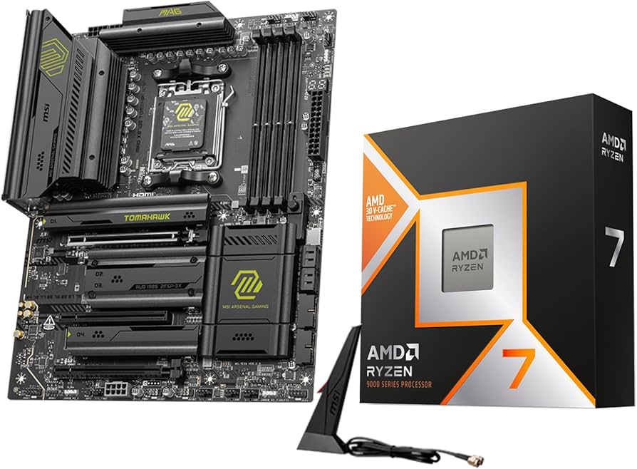 Amazon.com: Micro Center AMD Ryzen 7 9800X3D CPU Processor with
